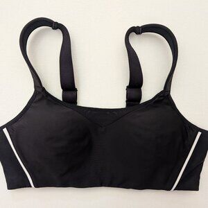Knix Engage Medium Impact Sports Bra Black Size M - 34B/34C